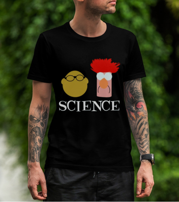 Science Beaker Bunsen Muppet T-Shirt
