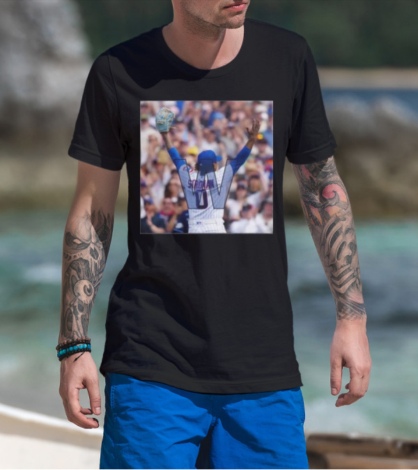 W Marcus Stroman Stroshow W Complete Game Shutout T-Shirt