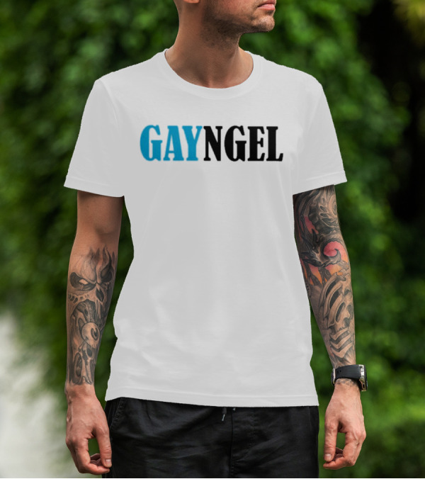 GAYNGEL Rainbow-Inspired Empowerment Fashion T-Shirt