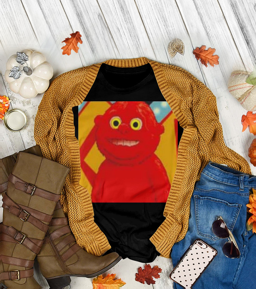 Chunky Red Creature I Think You Should Leave Meme Character T-Shirt