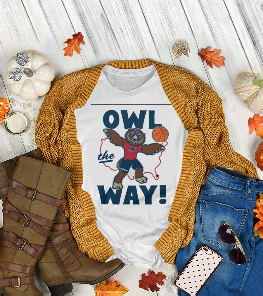 Florida Atlantic Owlsey Owl the Way Basketball T-Shirt
