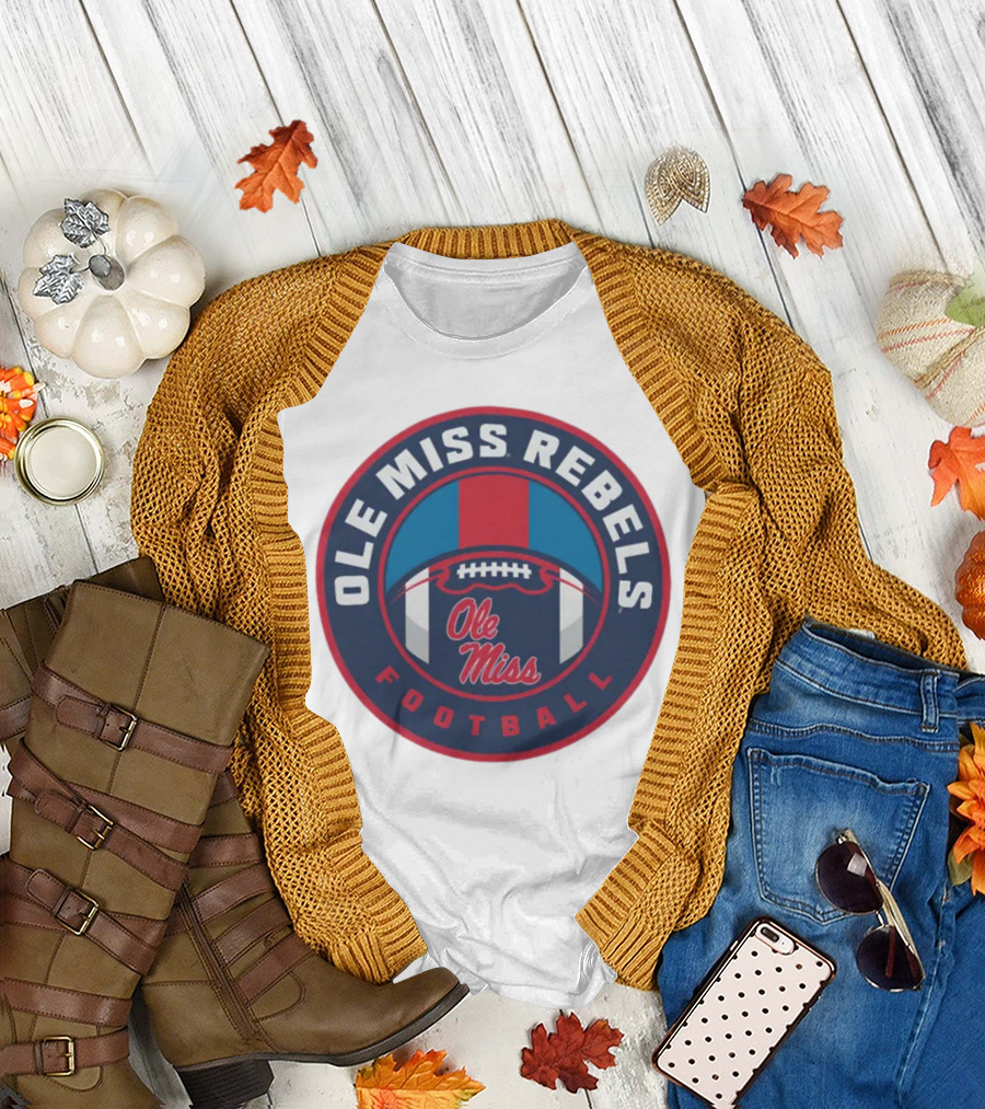 Ole Miss Rebels Football Ole Miss Game Ball T-Shirt
