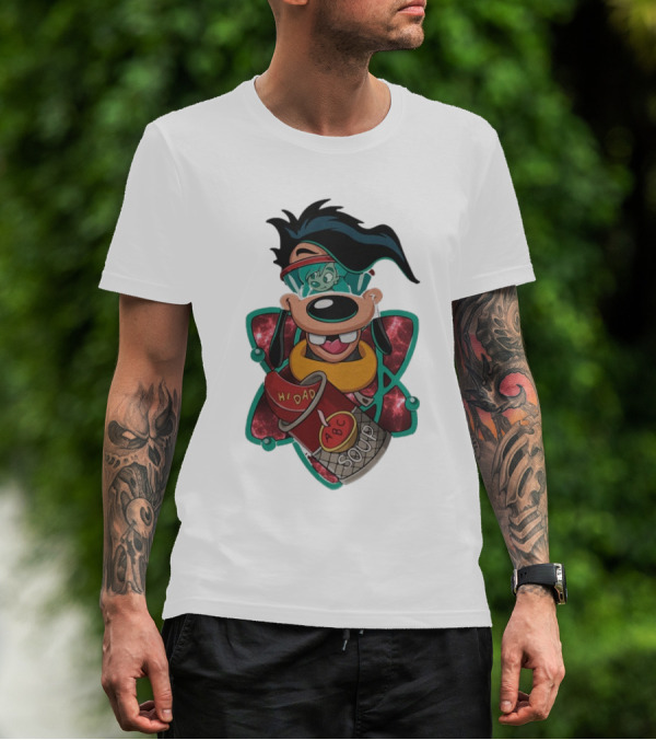 Hi Dad Goofy ABC Soup Can T-Shirt