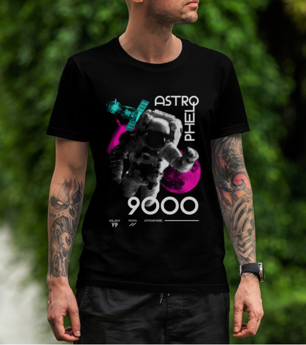 Astrophel 9000 Galaxy V9 Moon Atmosphere T-Shirt