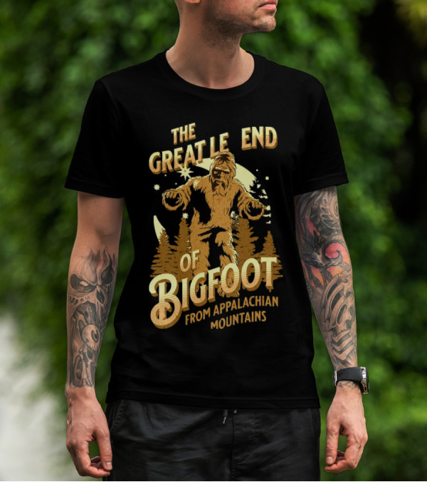The Great Legend Of Bigfoot From Appalachian Mountains T-Shirt