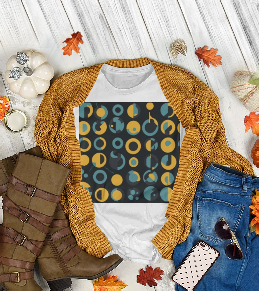 Minimalist Geometry Circle T-Shirt
