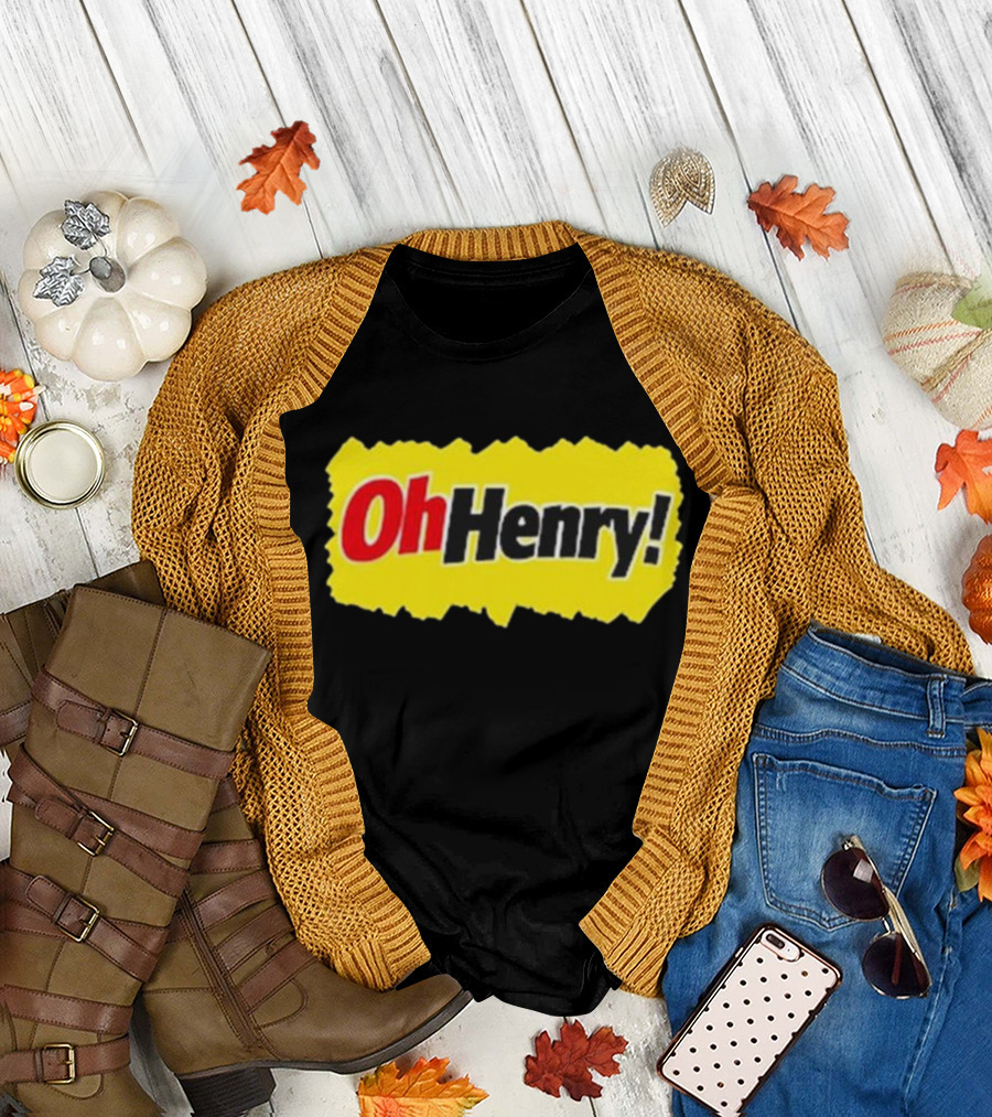 Oh Henry Candy Bar Yellow Wrapper T-Shirt