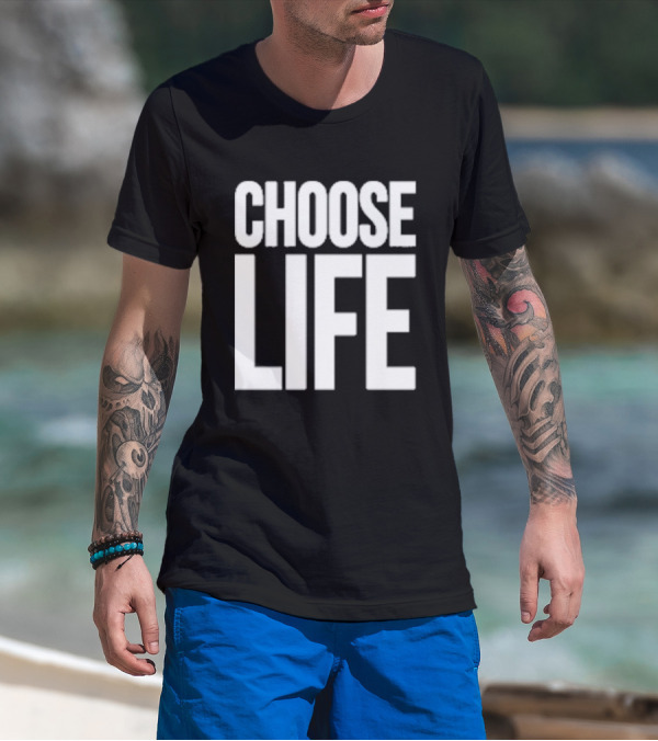 Choose Life Andrew Ridgeley George Michael Wham T-Shirt