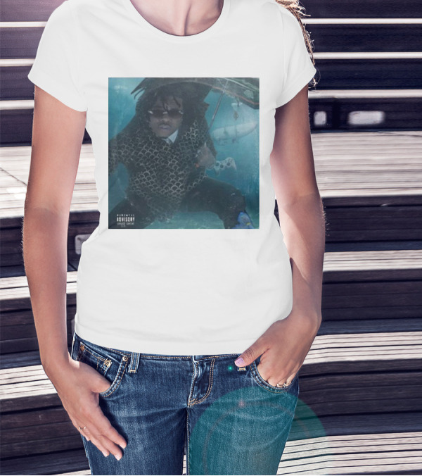 Parental Advisory Gunna Oceangate Album Cover Submarine Underwater T-Shirt