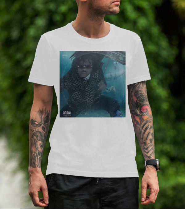 Parental Advisory Gunna Oceangate Album Cover Submarine Underwater T-Shirt