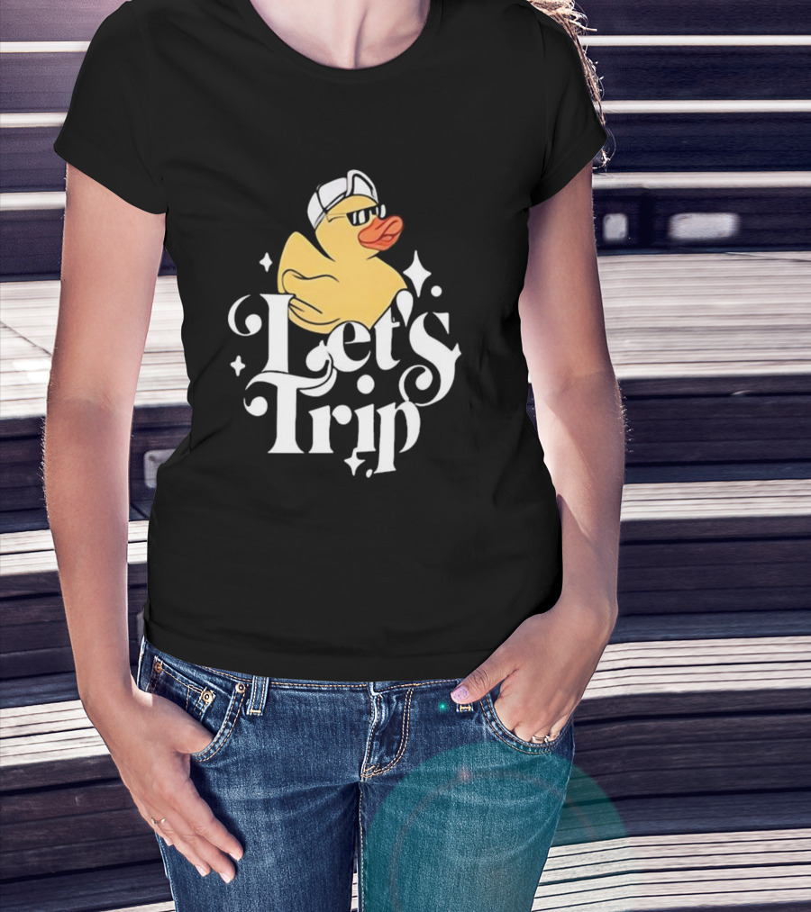 Sturniolo Triplets Let's Trip Duck With Cool Sunglasses T-Shirt