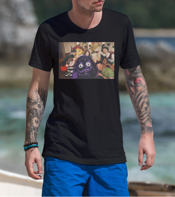 Hbd Funny Face Grimace McDonald's T-Shirt