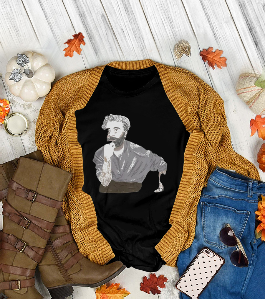 Super Yaki x Courtney LeSueur Oscar Thinking Pose T-Shirt