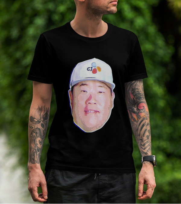 Big Head Sungjae Im CJ Cap Tracker T-Shirt