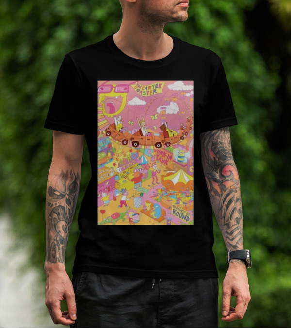 The Carter Coaster Fun Park Adventure ADHD Toss Dunkin Tank Fiesta T-Shirt