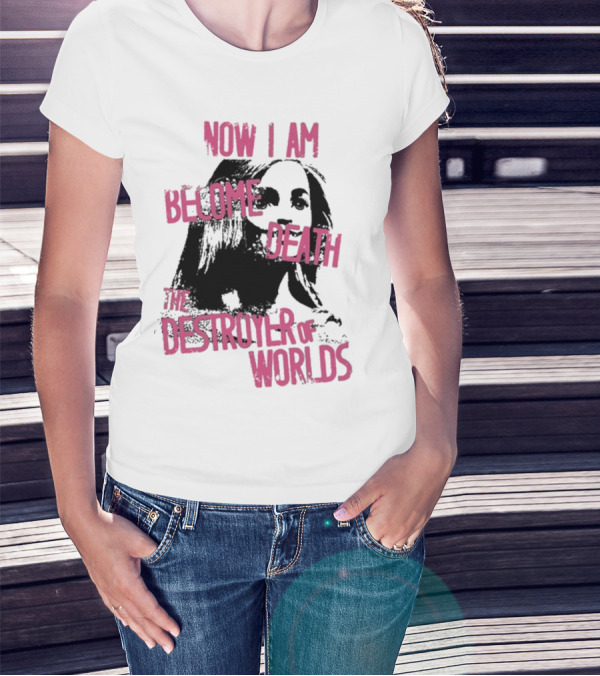Now I Am Become Death Grunge The Destroyer Of Worlds T-Shirt