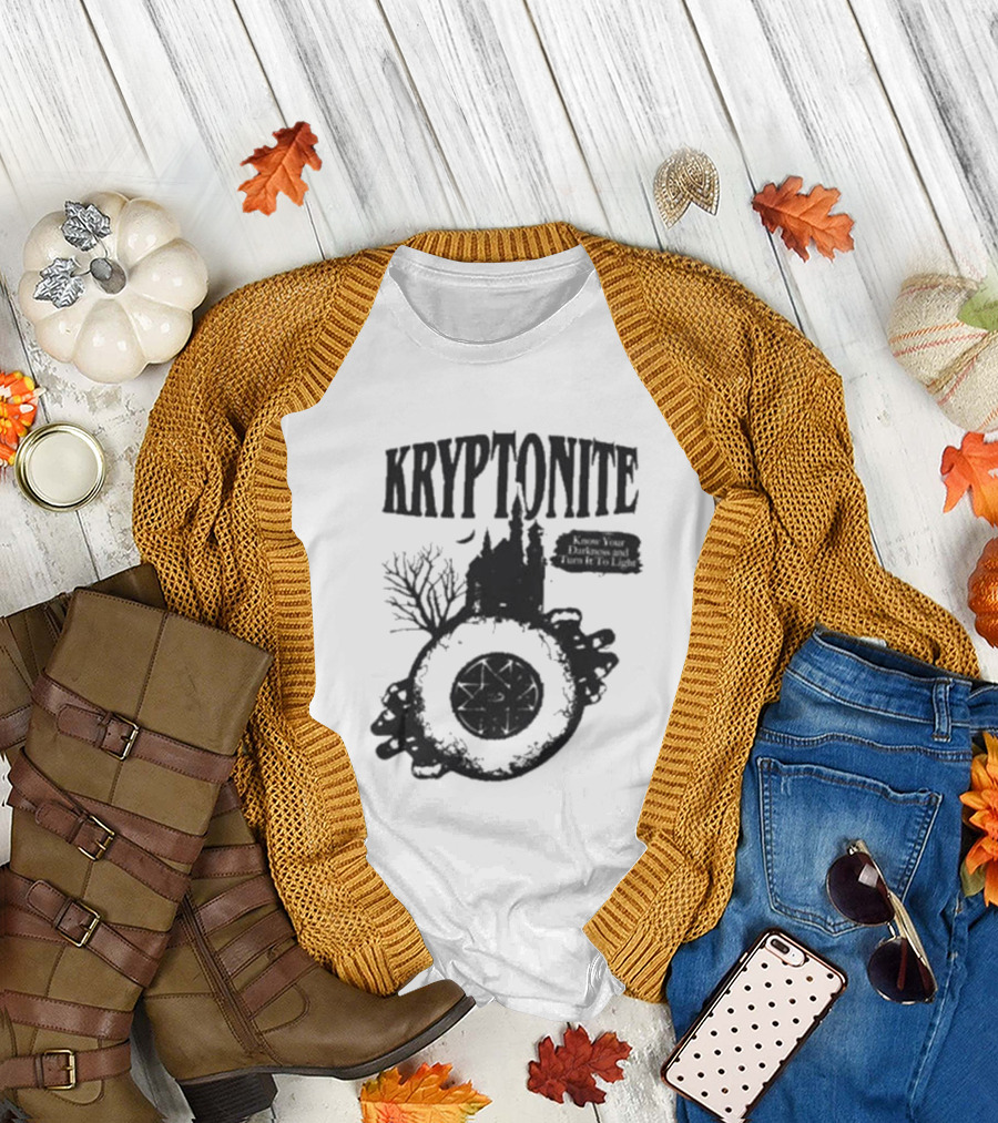 Vampa Kryptonite Haunted Castle and Wheel T-Shirt