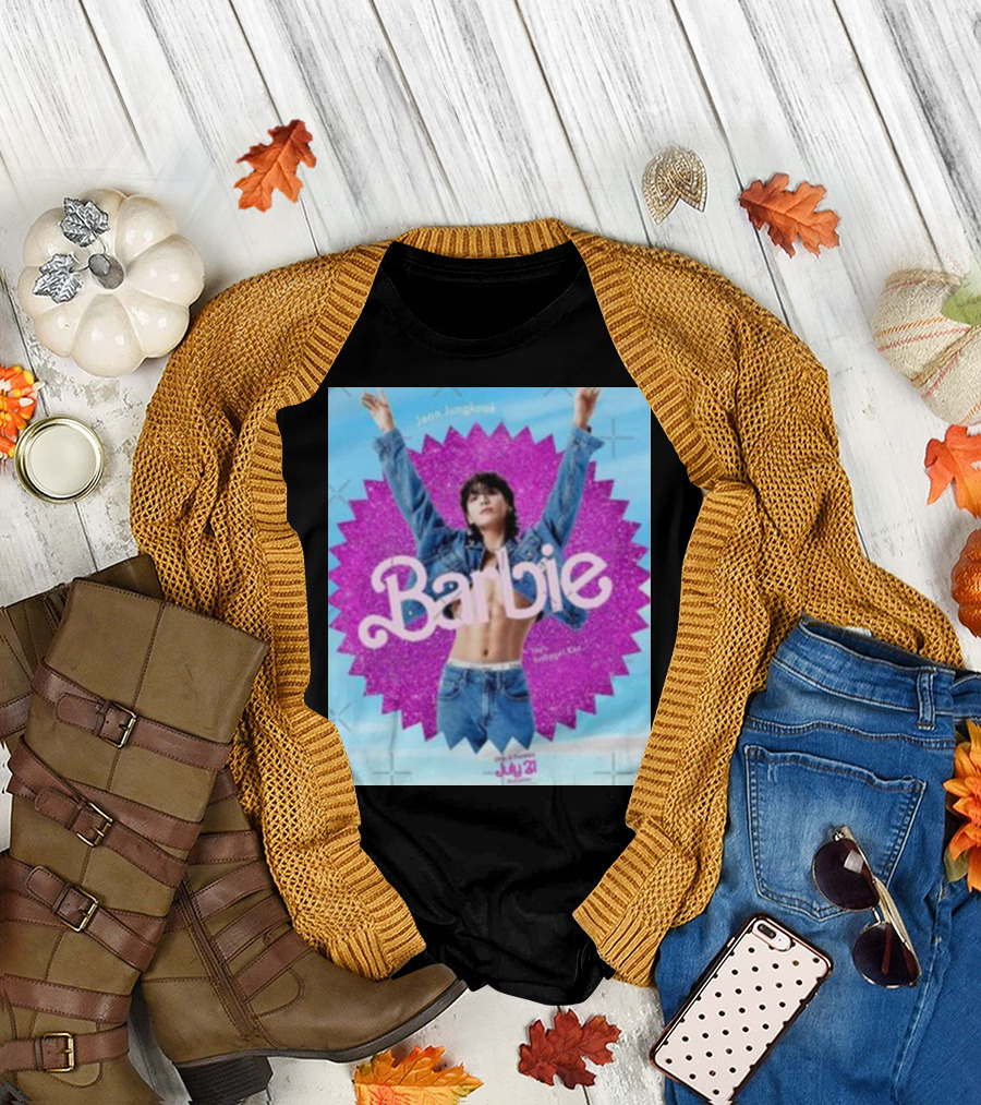 Jeon Jungkook Barbie July 21 Ken Edition T-Shirt