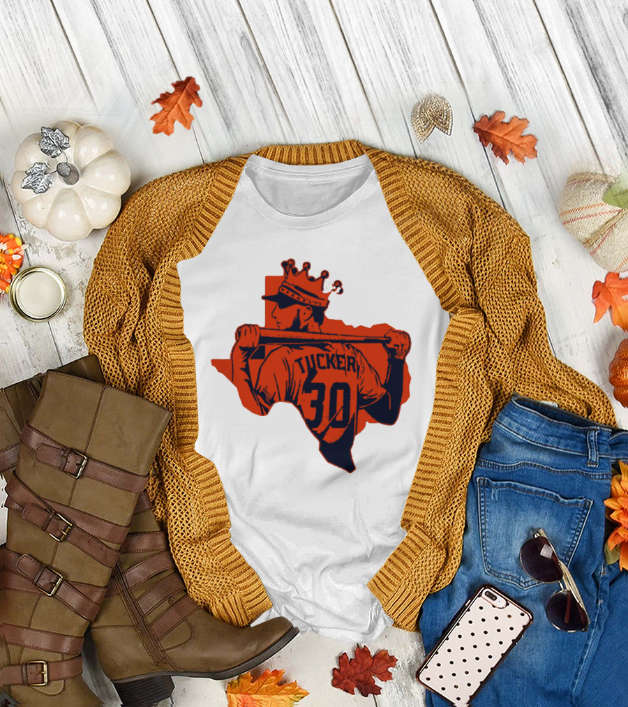 Tucker 30 Crowned King Of Texas Baseball T-Shirt