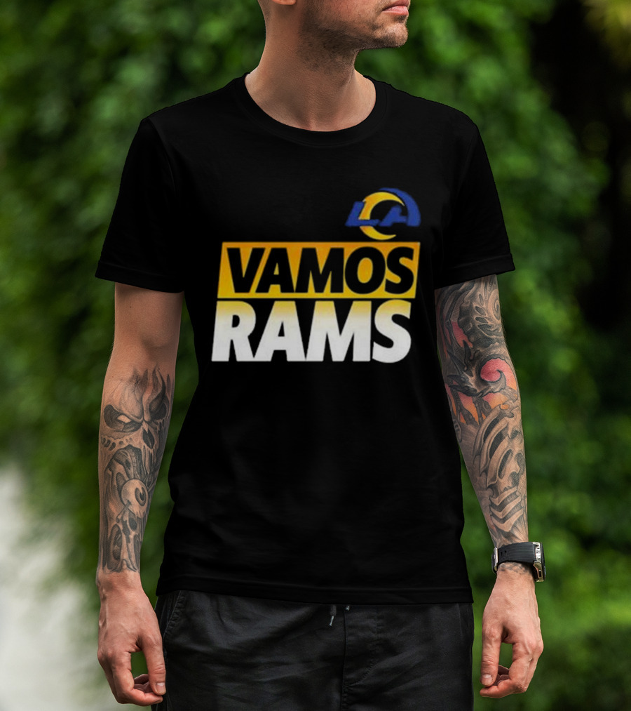 Los Angeles Rams Vamos American Football LA T-Shirt