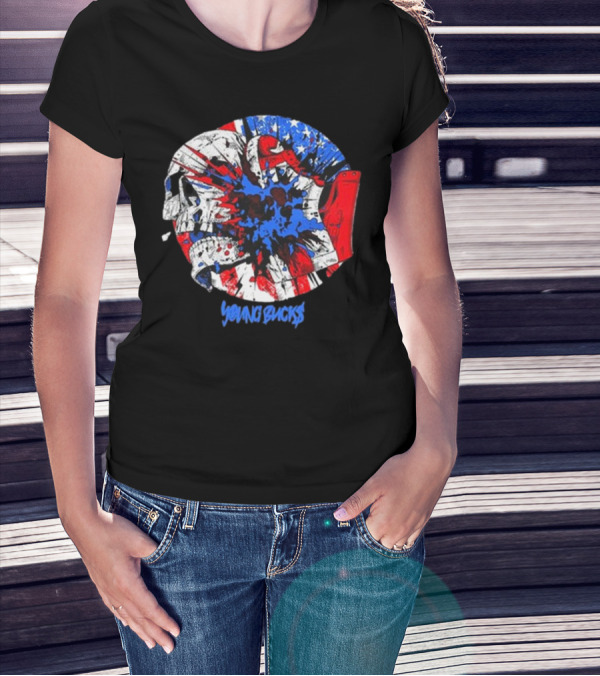 Young Bucks Kickstart Fireworks Explosion T-Shirt