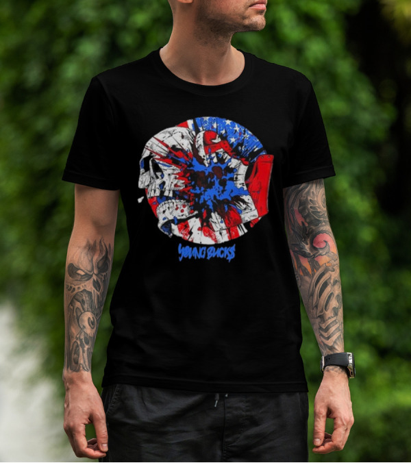 Young Bucks Kickstart Fireworks Explosion T-Shirt