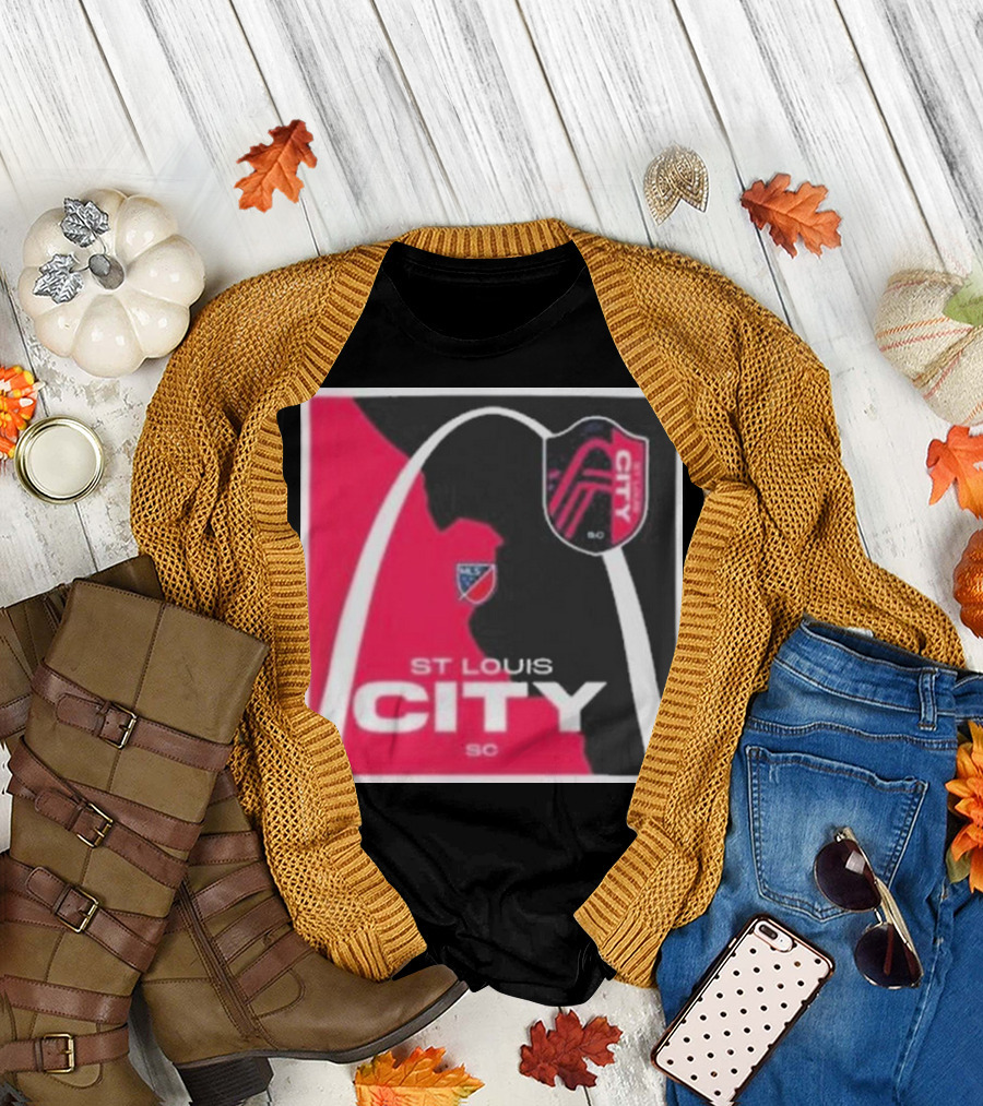 St Louis City SC Arch Badge Hometown Collection T-Shirt