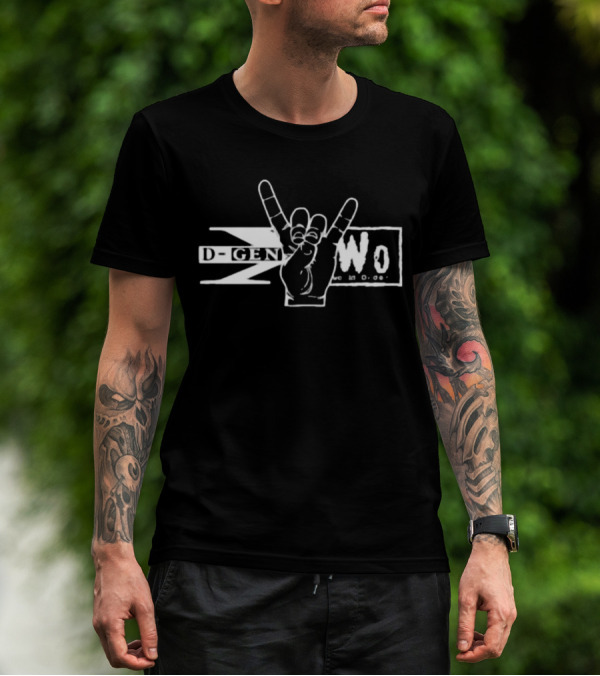 D-Generation X World Order NWO Hand Sign T-Shirt