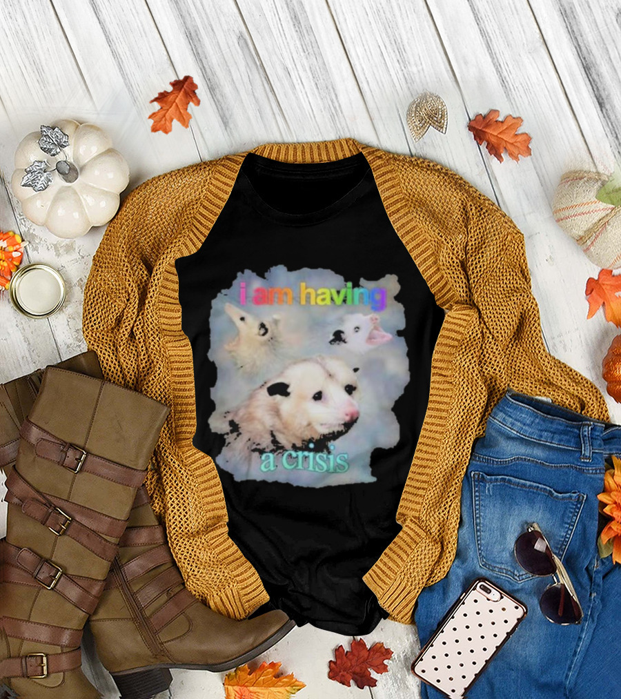 i am having a crisis possum T-Shirt