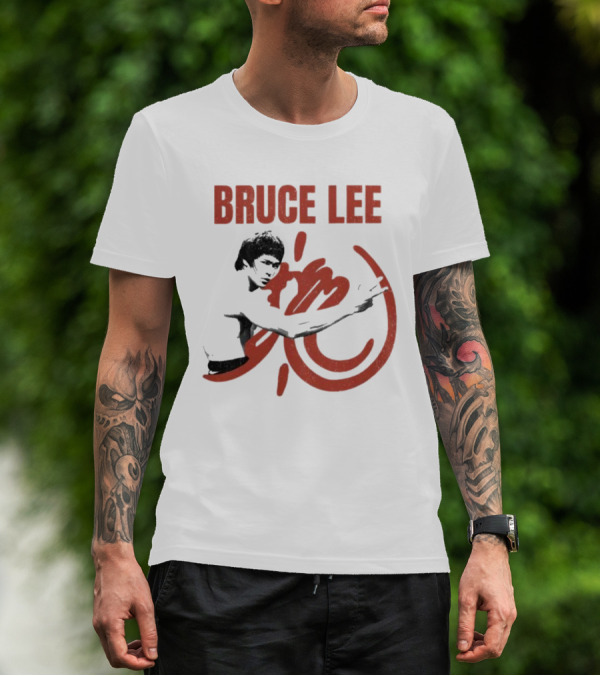 Bruce Lee Martial Arts Pose Symbol Classic T-Shirt