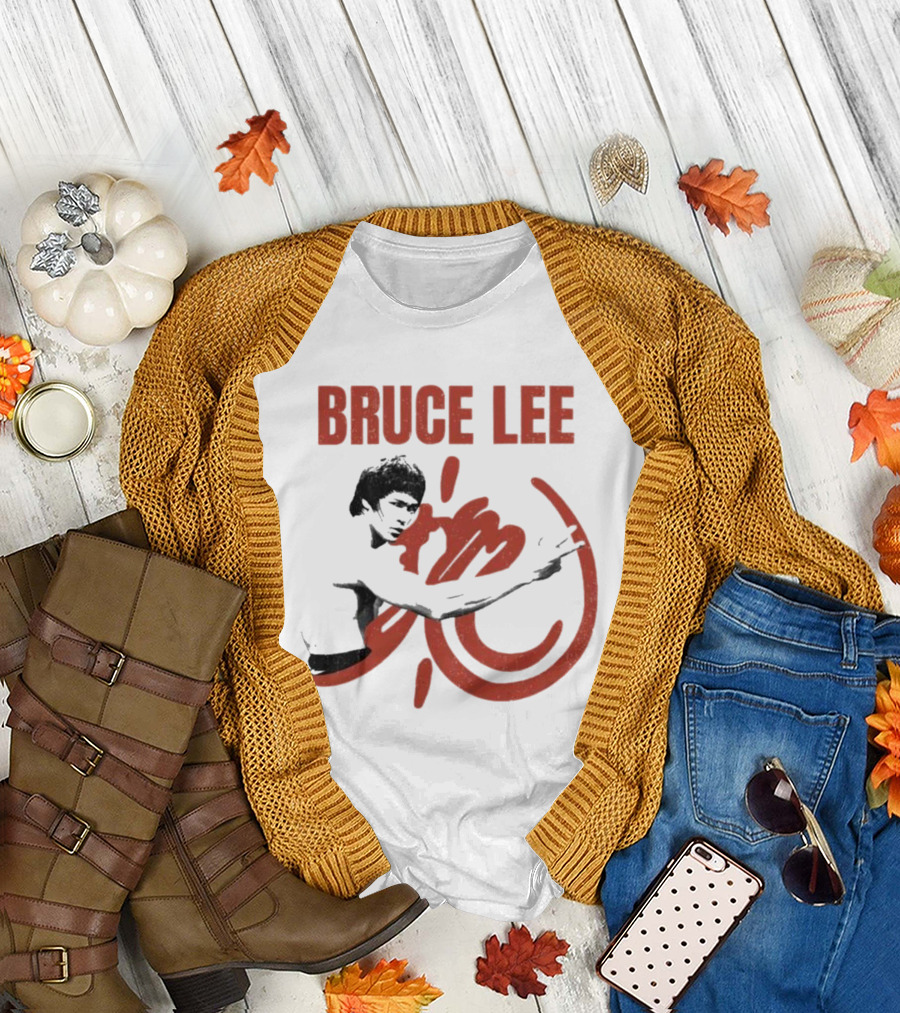 Bruce Lee Martial Arts Pose Symbol Classic T-Shirt