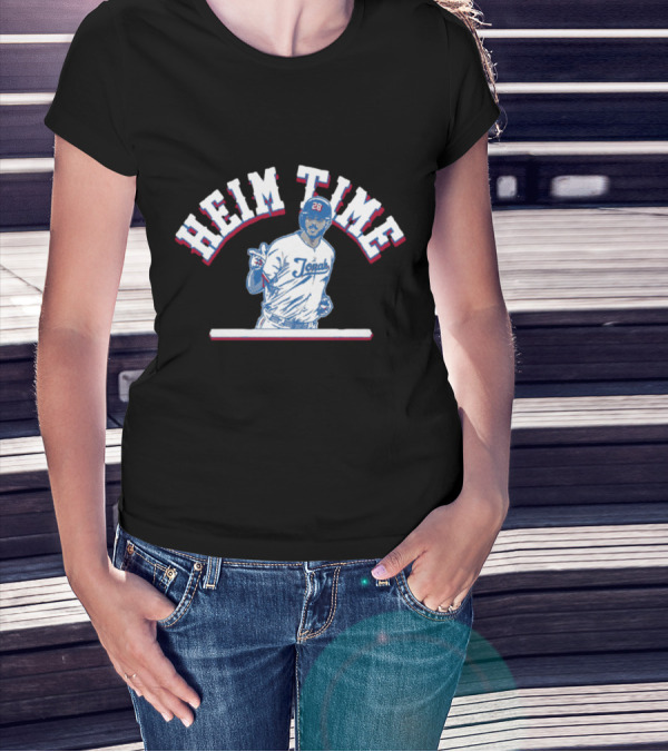 Heim Time Baseball Number 28 T-Shirt