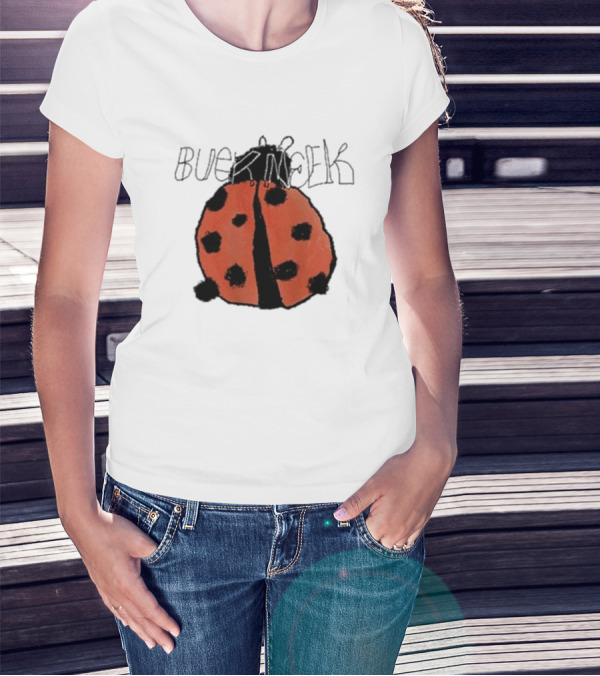 Big Thief Buck Meek Ladybug Black T-Shirt
