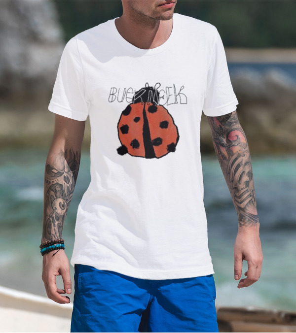 Big Thief Buck Meek Ladybug Black T-Shirt