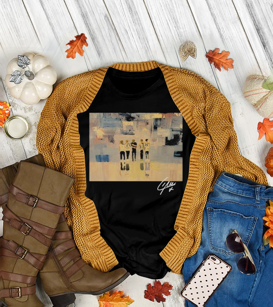 Liam Payne x Choose Love Abstract Band Painting with Signature T-Shirt