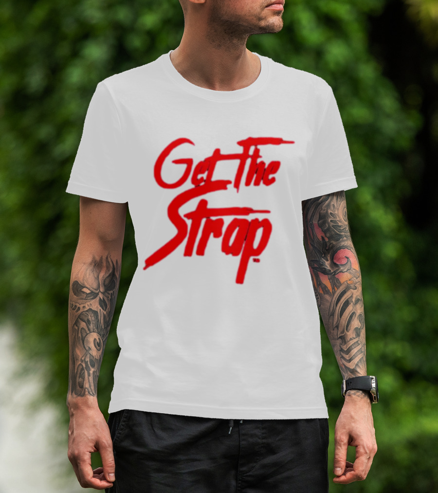 Version 1 Get The Strap Red T-Shirt