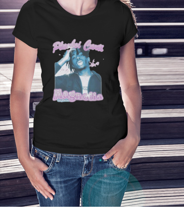 Playboi Carti Magnolia Airbrush T-Shirt