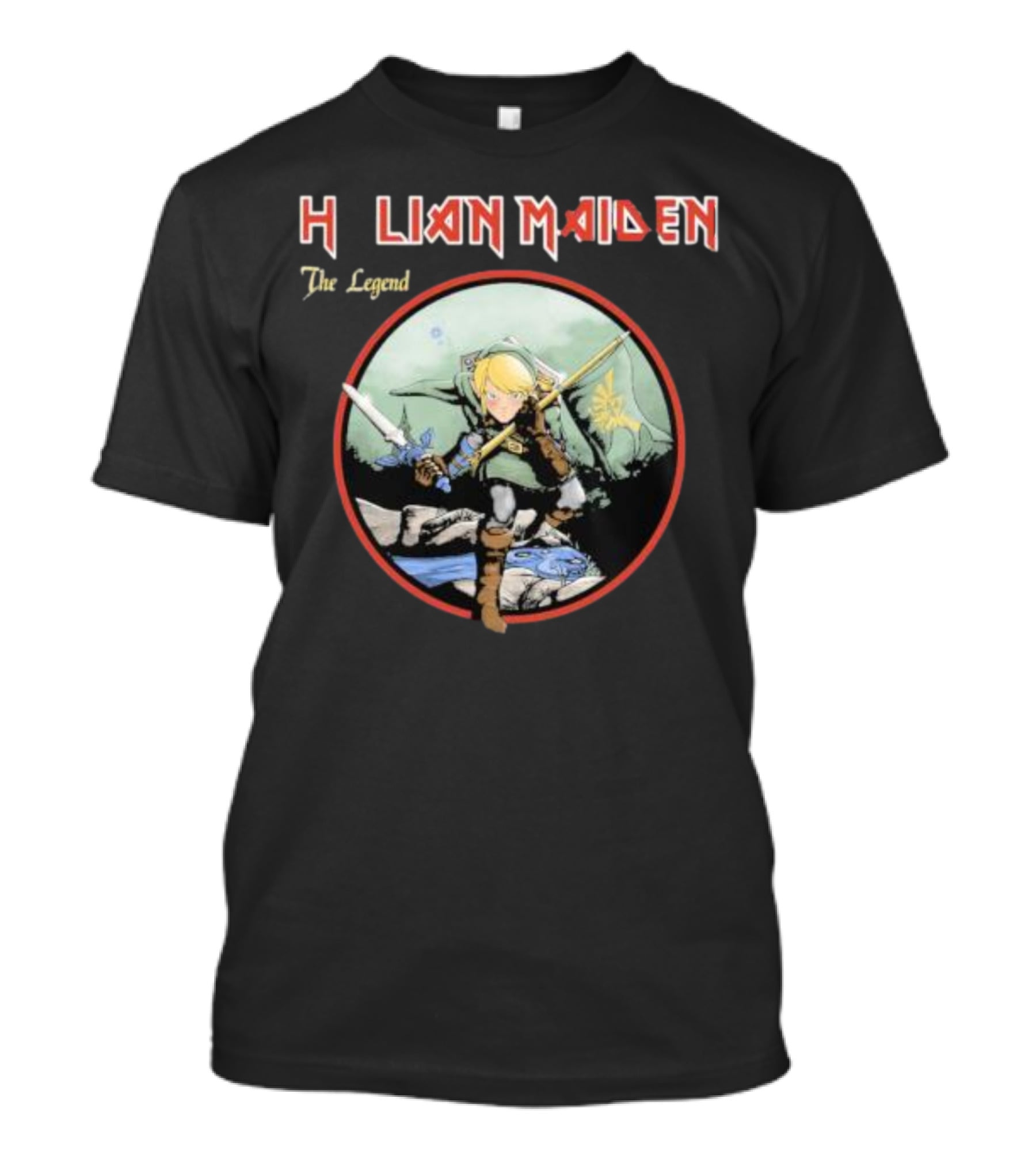 Hylian Maiden The Legend Link Battle Adventure T-Shirt
