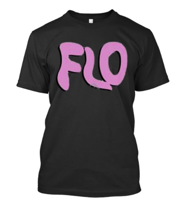 Jimmyoutsold FLO Text Pink Letters T-Shirt