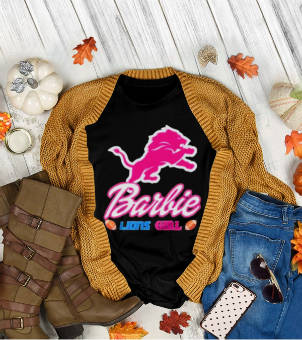 Barbie Lions Girl Football T-Shirt