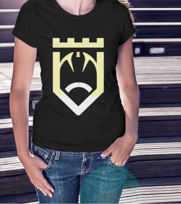 Cfo Sports Football Castle Emblem T-Shirt