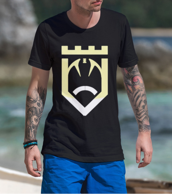 Cfo Sports Football Castle Emblem T-Shirt
