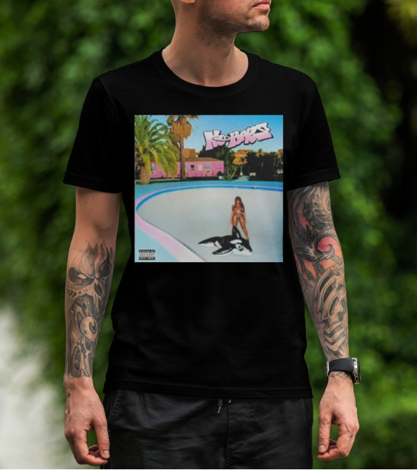 No Bars Palm Trees Pink House Woman Pool Toy T-Shirt
