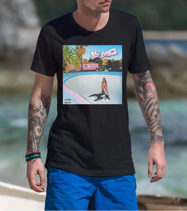 No Bars Palm Trees Pink House Woman Pool Toy T-Shirt