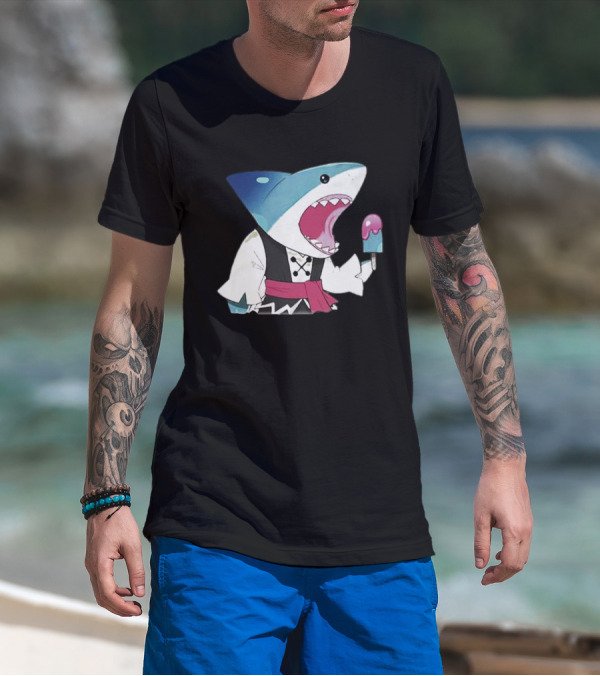 Shroomie Sorbet Shark Cookie Ice Cream Treat T-Shirt