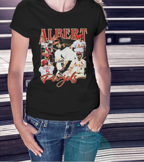 Albert Pujols St. Louis Cardinals Baseball Legend T-Shirt