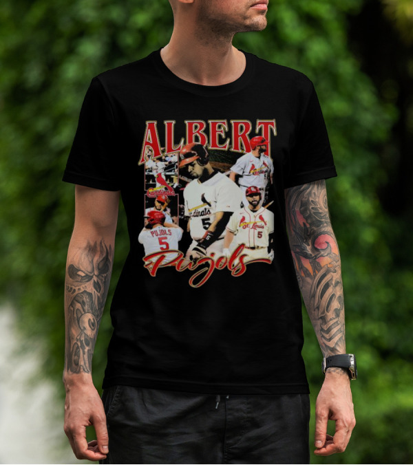 Albert Pujols St. Louis Cardinals Baseball Legend T-Shirt