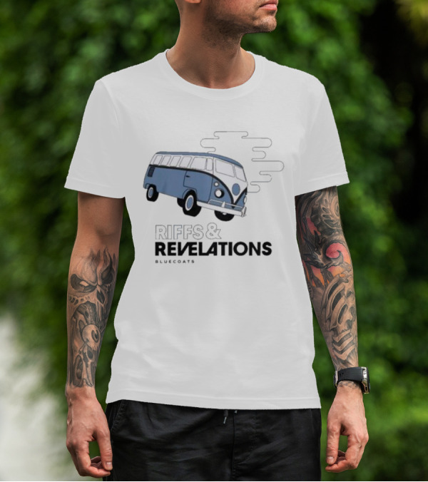 Riffs And Revelations Bluecoats Bus T-Shirt