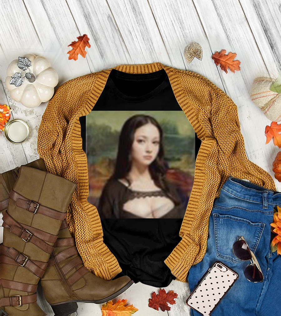 Modern Mona Lisa Renaissance Elegance T-Shirt