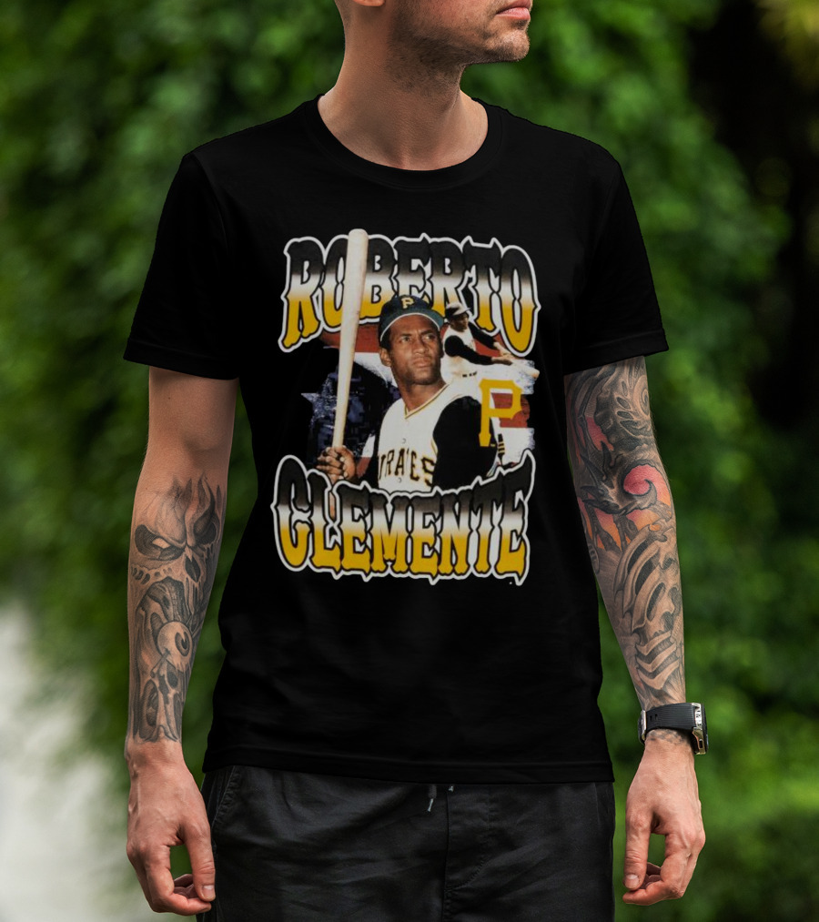 Roberto Clemente Heritage Pittsburgh Pirates Legend T-Shirt
